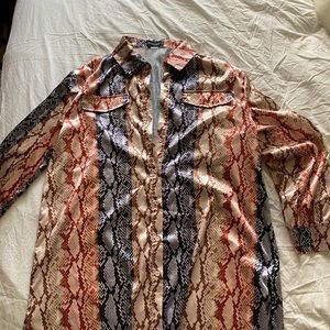 Oversized Button Up Shirt